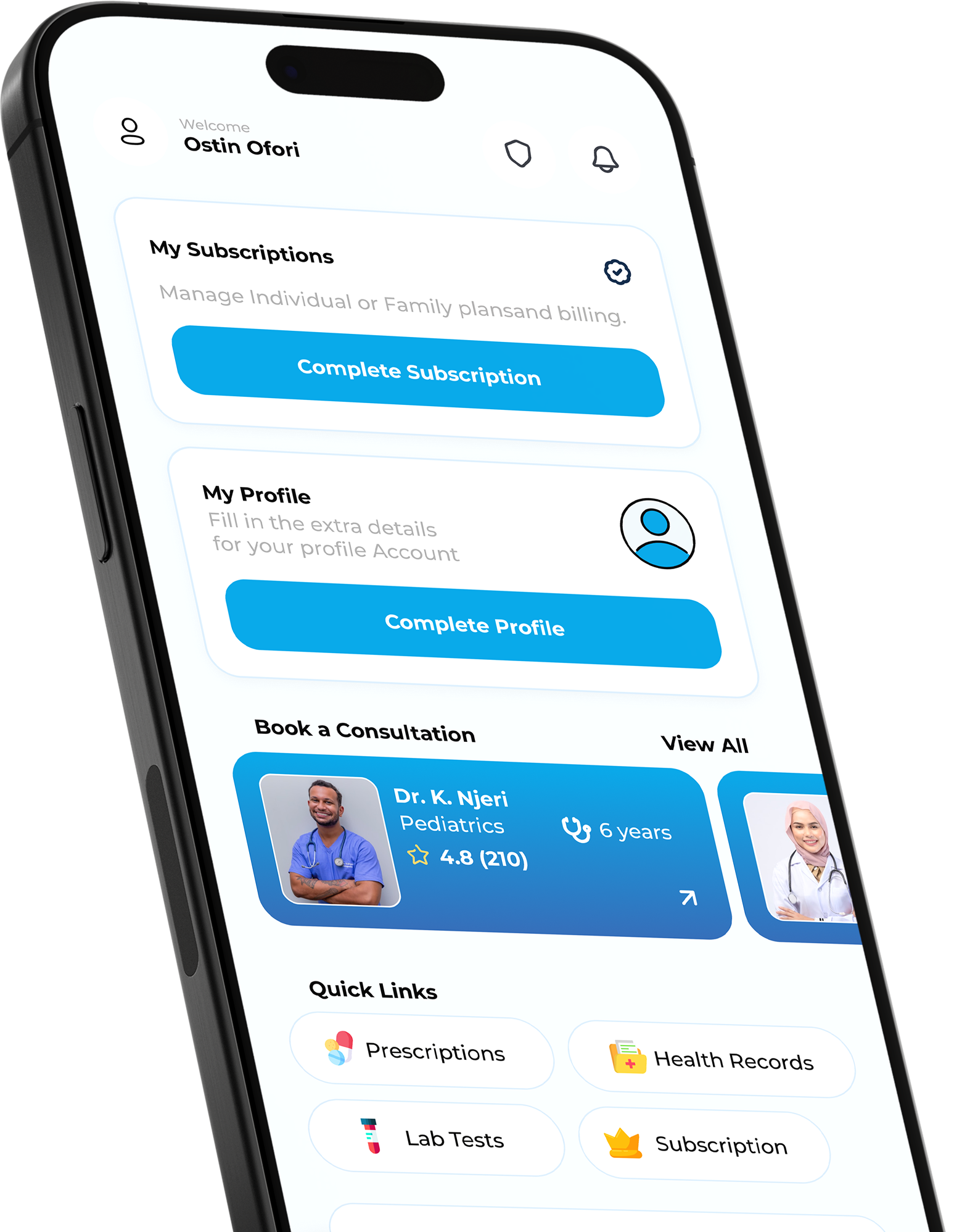 left mobile preview